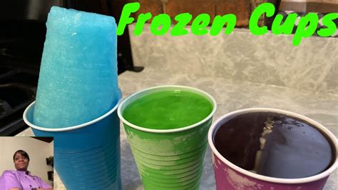 Frozen magic cup instruxions